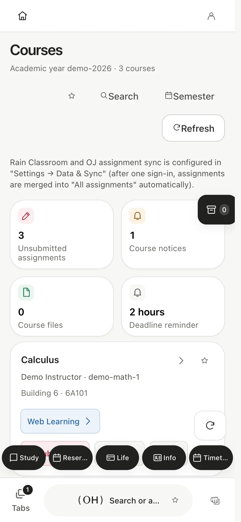 Learning platform